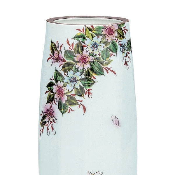 Manekineko-Ai Kutani Ware Flower Vase