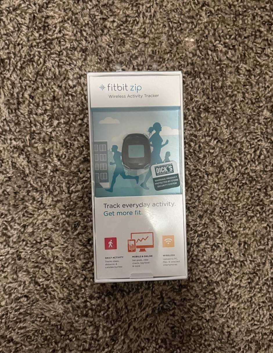fitbit zip Wireless Activity Tracker Black New In Box