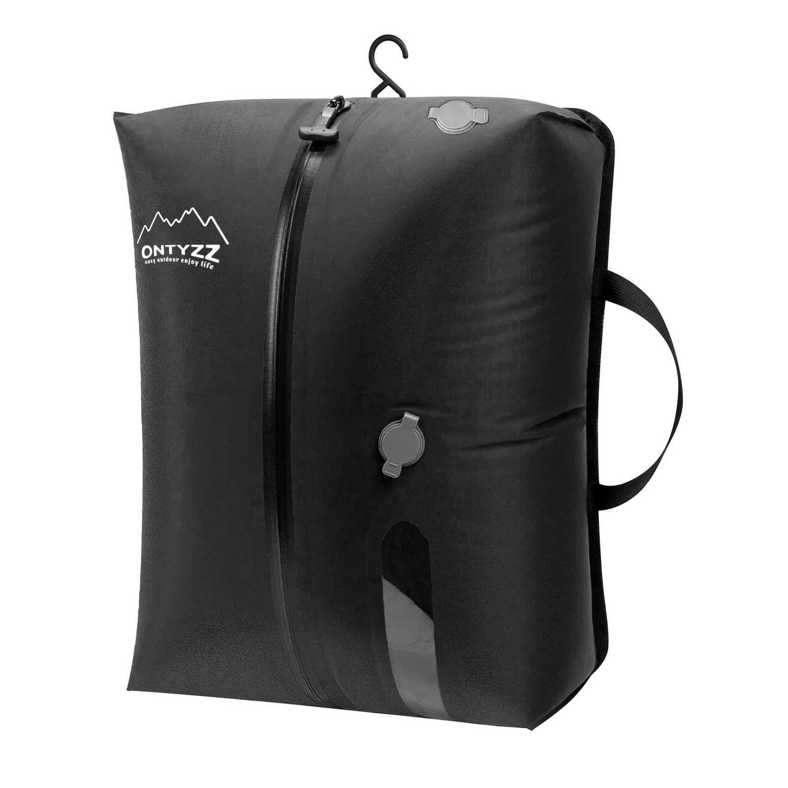 Sac aspiration sous vide vetement voyage réutilisable et étanche en matière TPU