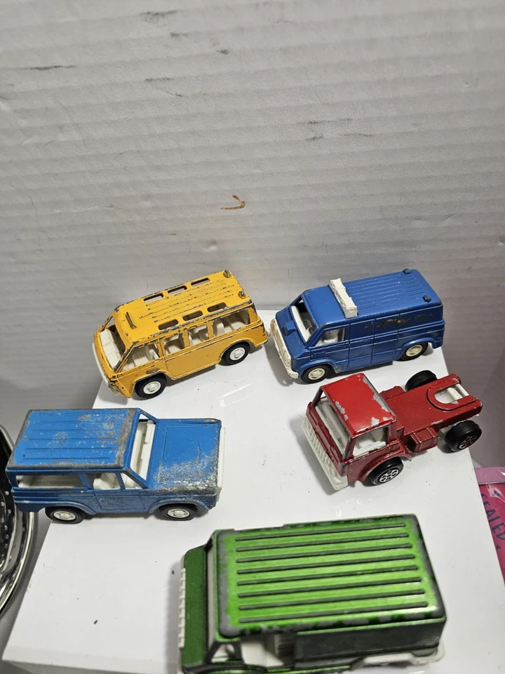 Camión de comida Jeep TOOTSIETOY vintage 1969-70 lote de 5 envío el mismo día Foto 2 de 4