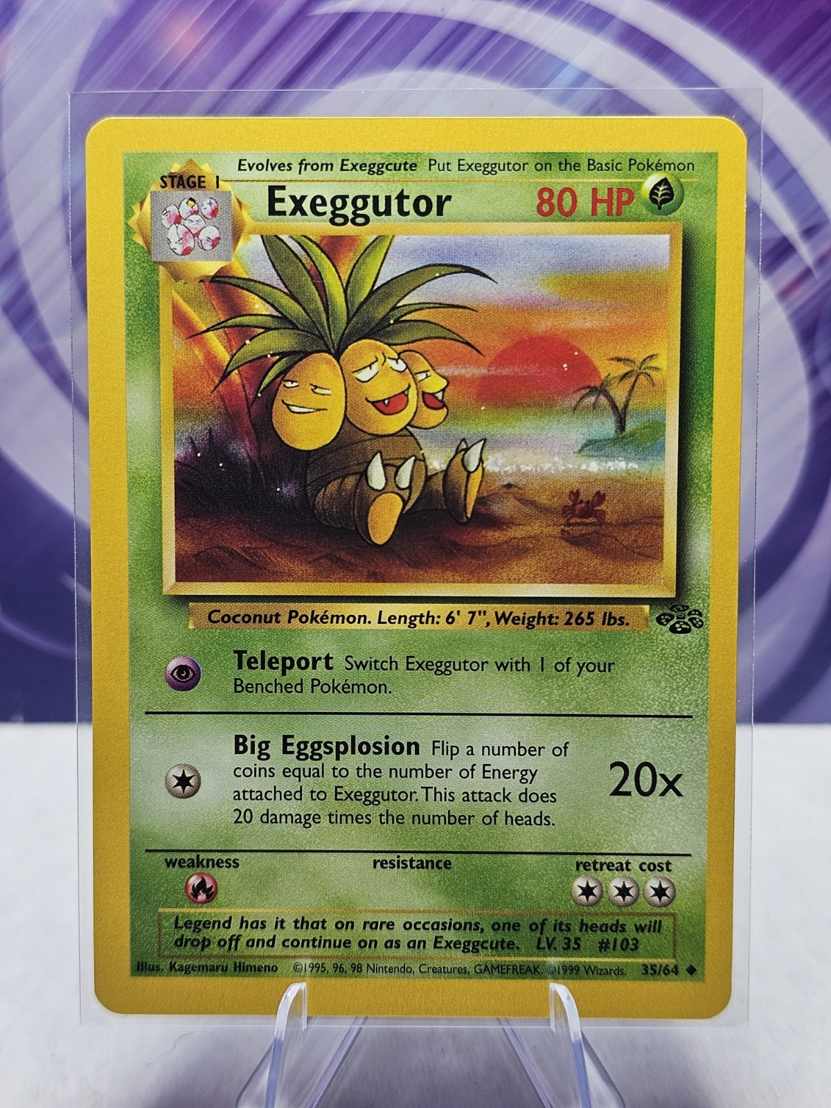 Exeggutor 35/64 Jungle Regular NM