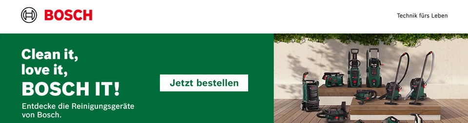 Bosch Reinigung
