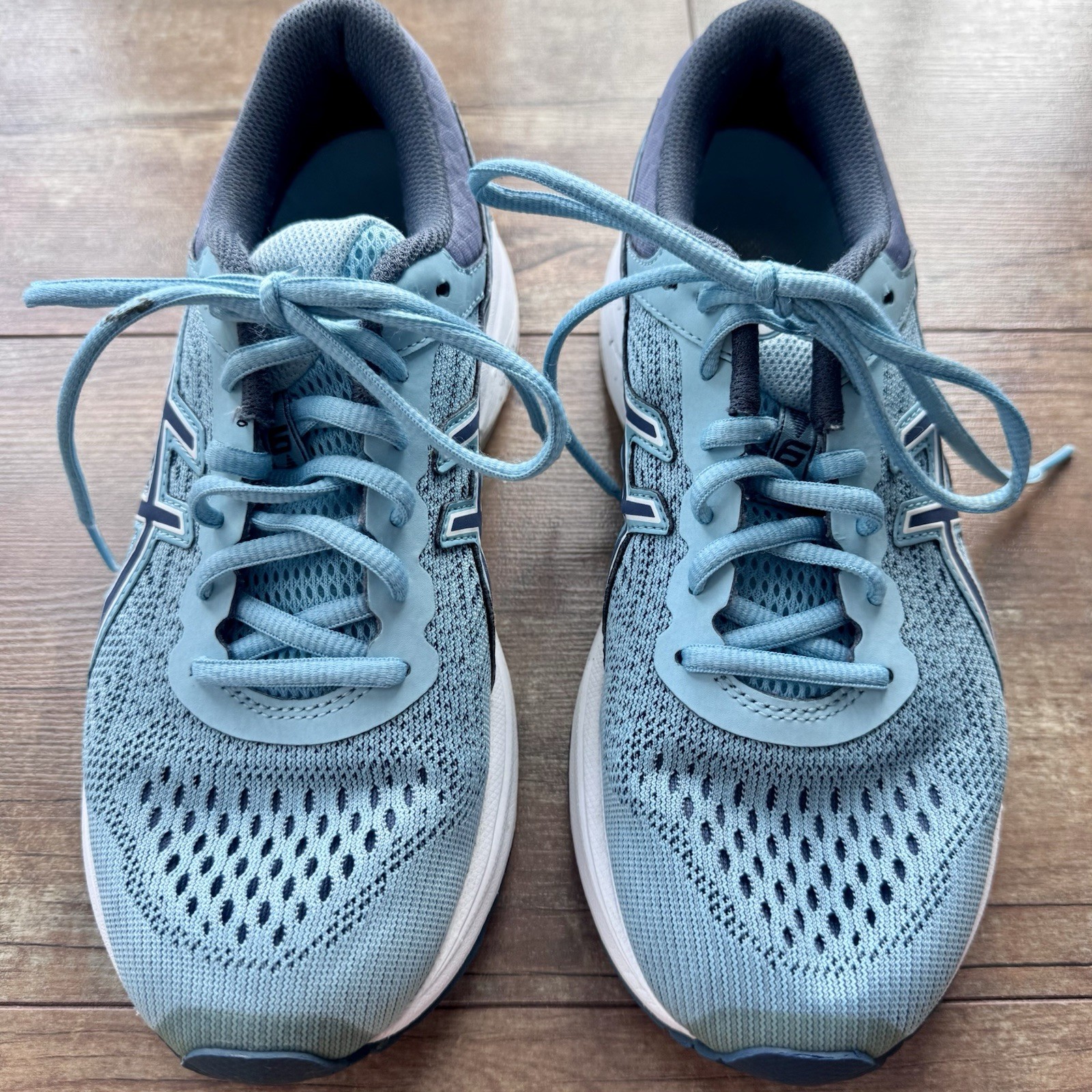 ASICS GT-1000 Running Athletic Shoe Porcelain Blue & White T7A9N-1456 Size 8 thumbnail 3