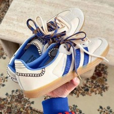 Adidas x Wales Bonner Samba "Wonder Clay Royal Blue" Sneakers