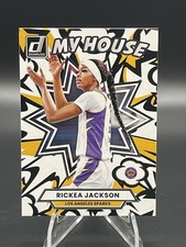 2025 Donruss WNBA Rickea Jackson My House Base #13 Los Angeles Sparks