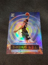 2019-20  Donruss Optic • T-MINUS 3,2,1 • SILVER PRIZM #8 • GIANNIS ANTETOKOUNMPO