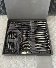 Shiseido Angela Cummings Gingko Cutlery 16 Pcs Set 1996 Hanatsubaki Unused