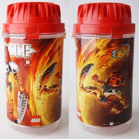EMPTY CANISTER ! 2002 LEGO BIONICLE 8572 TAHU NUVA