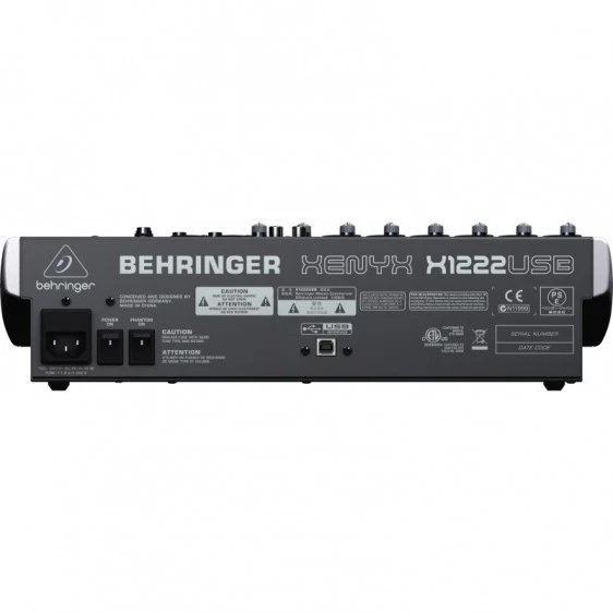 Behringer X1222USB - 16-Kanal Mischpult mit XENYX Vorverstärkern - Bild 3 von 4