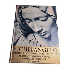 Michelangelo Ludwig Goldsheider Phaidon 1964 Hardback Book