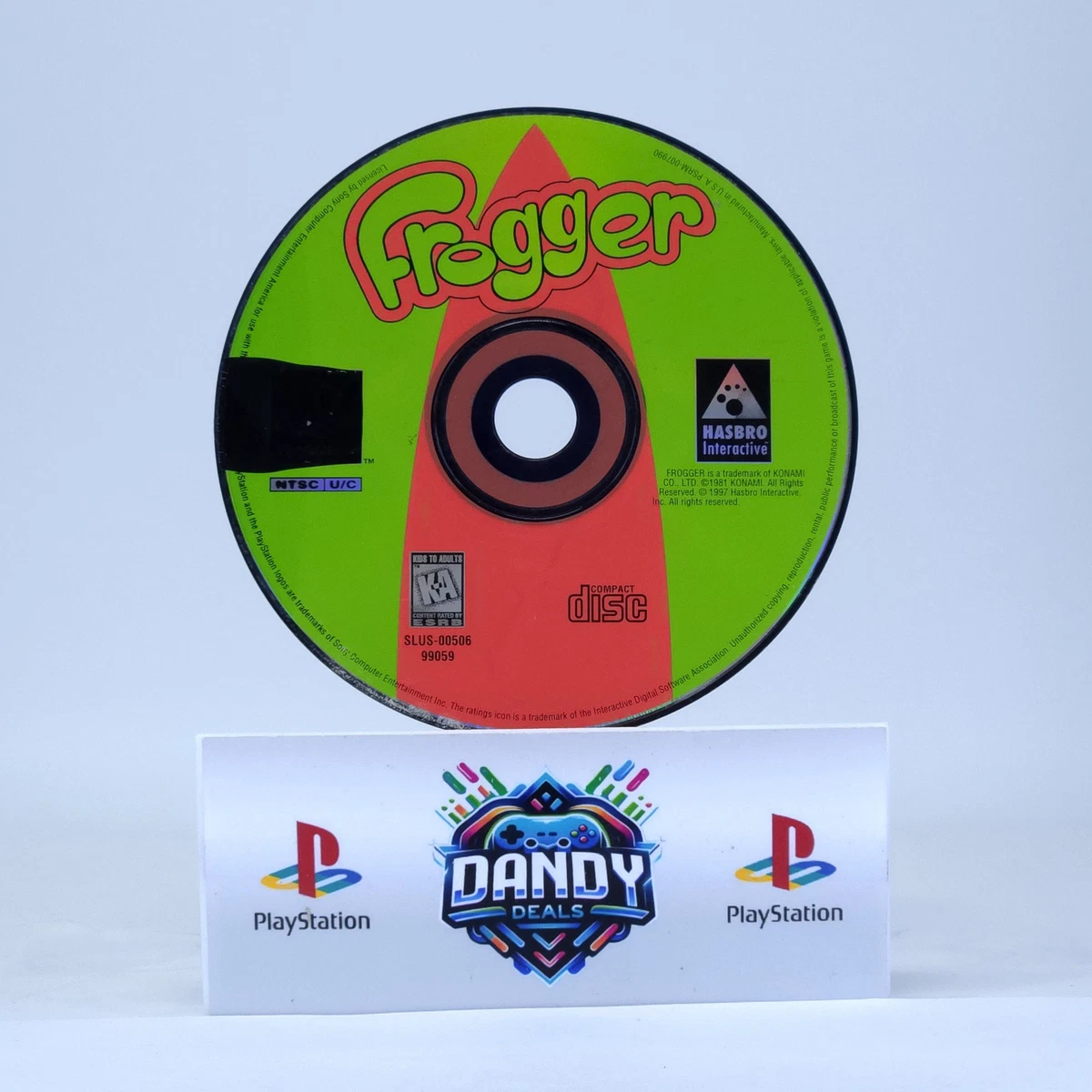 Frogger Sur PS1 – Version US NTSC – Jeu PlayStation 1 D’Occasion