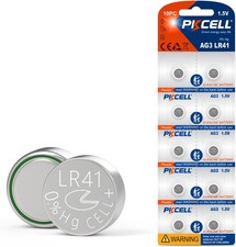 10 Pack LR41 AG3 1.5V Button Cell Batteries
