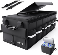 Car Trunk Organizer With Removable Cooler Bag Foldable Cover For Suv Van Sedan Car Trunk Organizer With Removable Cooler Bag Foldable Cover For Suv Van Sedan