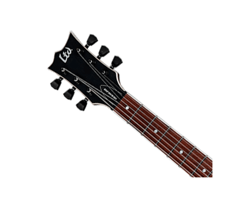 ESP LTD VOLSUNG-200 Lars Frederiksen Signature Guitar - Black Satin - B-Stock - Picture 4 of 8