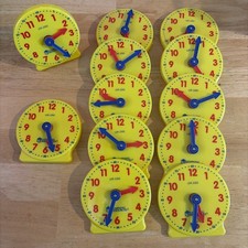 Learning Resources Clocks  4 Geared Mini Cloc...