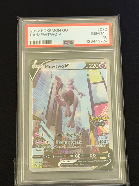 Mewtwo V #72 (Go (2016))