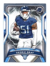 2024 Topps Resurgence Football #193 Cedric Gray Rookie RC Tennessee Titans