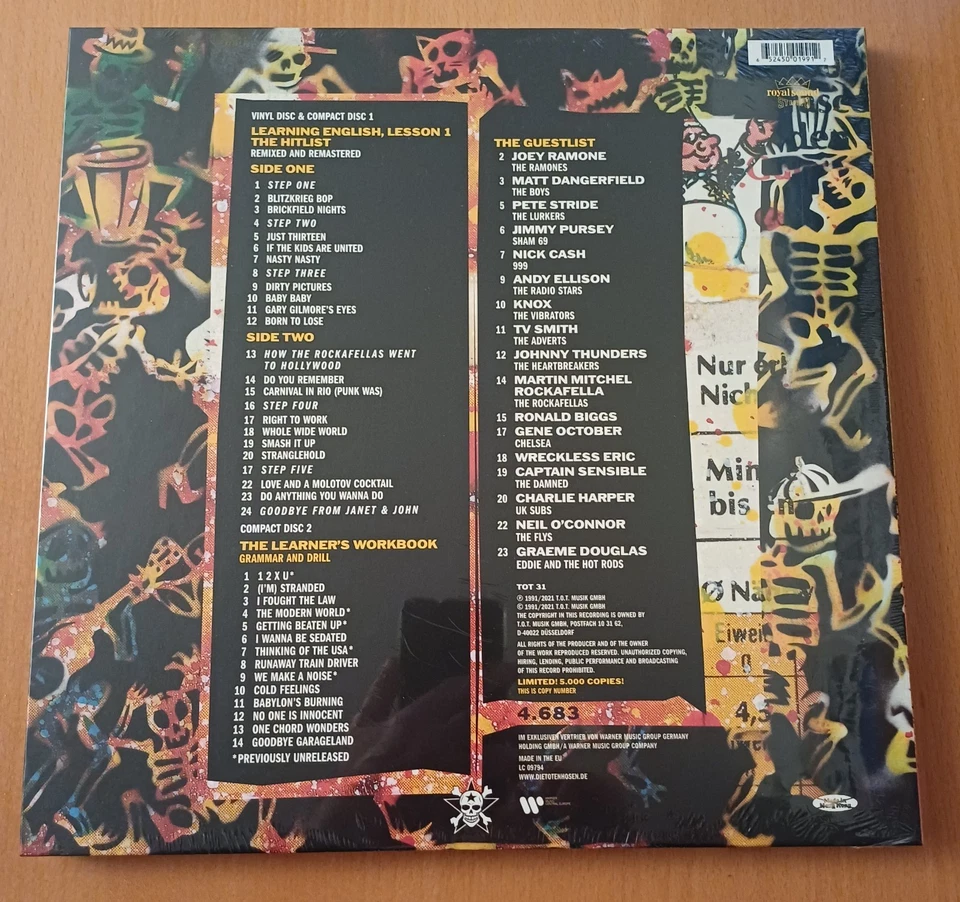 Die Toten Hosen - Learning English Lesson 1 - LP/Vinyl + 2CD - Jubiläumsedition - Bild 2 von 3