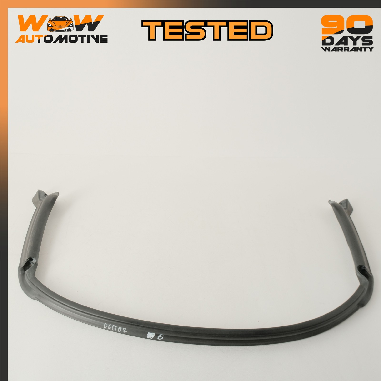 05-13 CHEVROLET CORVETTE C6 REAR TARGA ROOF LIFT WEATHERSTRIP RUBBER SEAL OEM