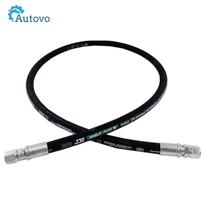 3/8'' x 60'' 2-Wire Hydraulic Hose Assembly with 2-Female JIC Swivels 4,785 PSI