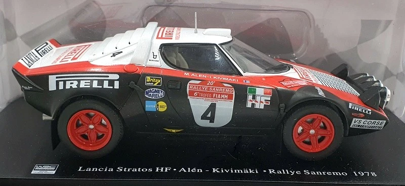 Hachette escala 1/24 G113U025 - Lancia Stratos HF Sanremo 1978 M.Alen #4 Foto 3 de 4
