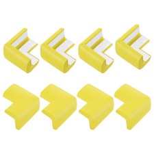 Corner Protectors, 8 Pcs Furniture Corner Guards and Edges Bumpers Yellow 
