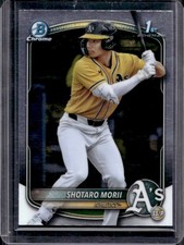 2025 Bowman Chrome Shotaro Morii 1st Prospect #BCP-170 Athletics