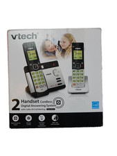 VTech 2 Handset Phone System w Digital Answering System Caller ID/Call Waiting