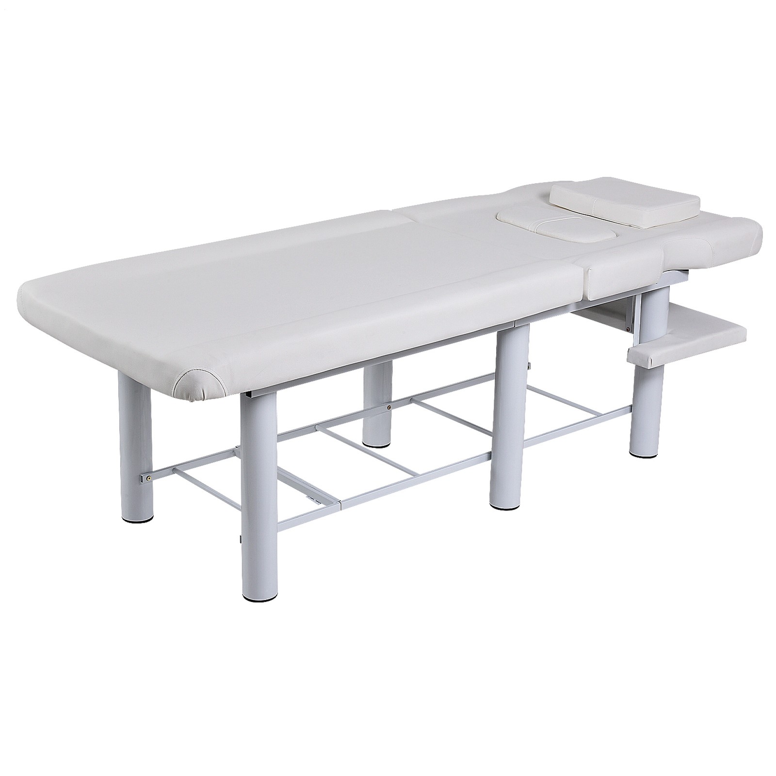 185cm Professional Stationary Massage Table With Backrest For Treatment Table