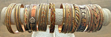Tibetan Healing Bracelets 10 Variations and Styles Copper Brass Nickel New