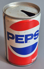 Vintage Pepsi Can Saudi Arabia 1970s 1980s Pop-Top OPENED Empty