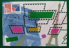 Carte Premier Jour Timbre Philexfrance99 N° 3127 Oblitéré Paris 1997