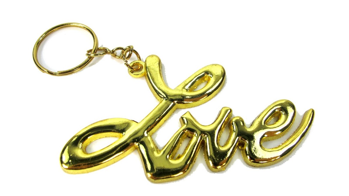 Sex And The City LOVE Keychain Keyring Keyfob Gold Tone | eBay