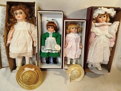 4 Stück bezaubernde Porzellanpuppen , Alberon Dolls England