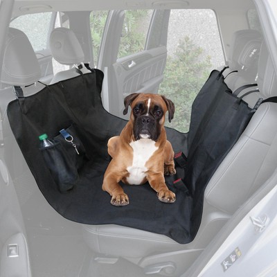 Pet Dog Bench Car Seat Cover For Rear Auto Suv Truck Waterproof