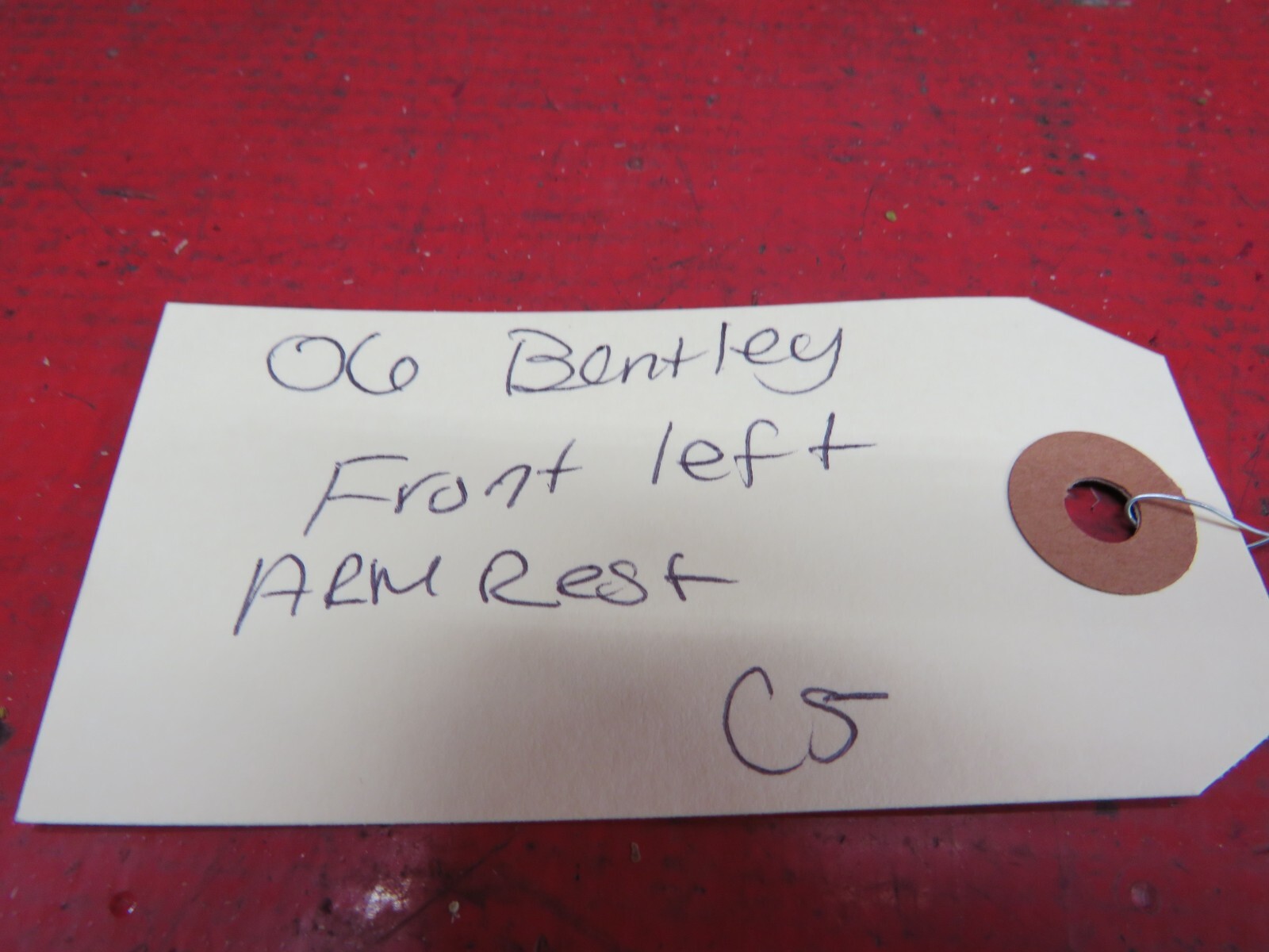 2006 BENTLEY FLYING SPUR FRONT LEFT ARMREST