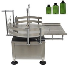 23.6" Automatic Bottle Accumulation Table Bottle Unscrambler Collecting Machine