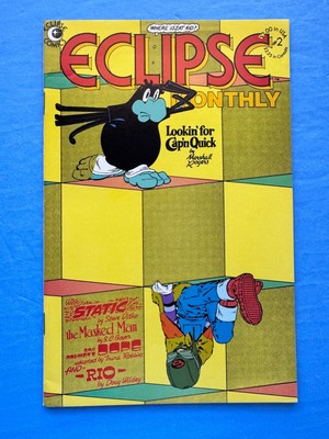  ECLIPSE MONTHLY #2 NM ECLIPSE COMICS 1983 1984