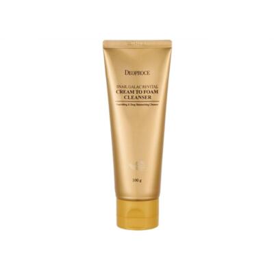 Deoproce Snail Galac Revital Cream to Foam Cleanser 100g - KOSTENLOSER VERSAND