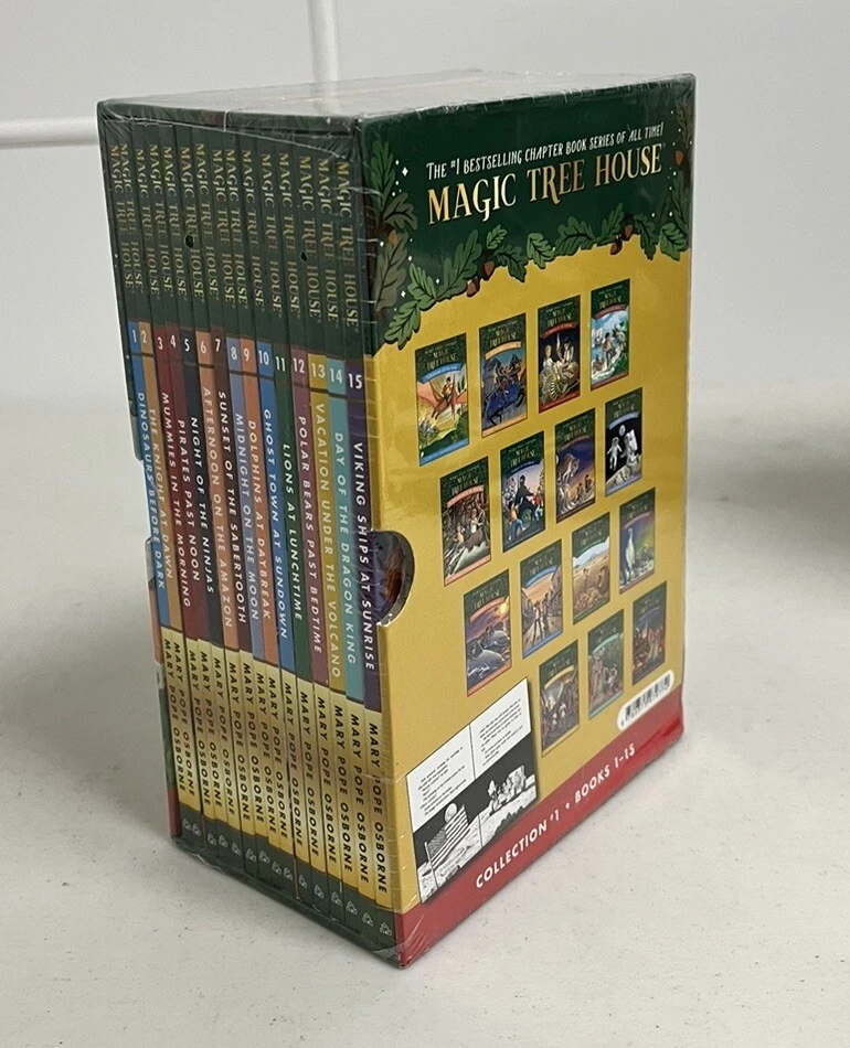 MAGIC TREE HOUSE Collection 1-15 Book Box Set By Mary Pop Osborne NEW — 第 2/4 张图片