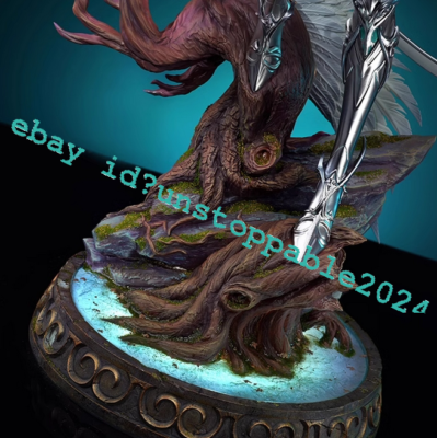 BUS Studio WOW World of Warcraft Tyrande Whisperwind Statue PU in