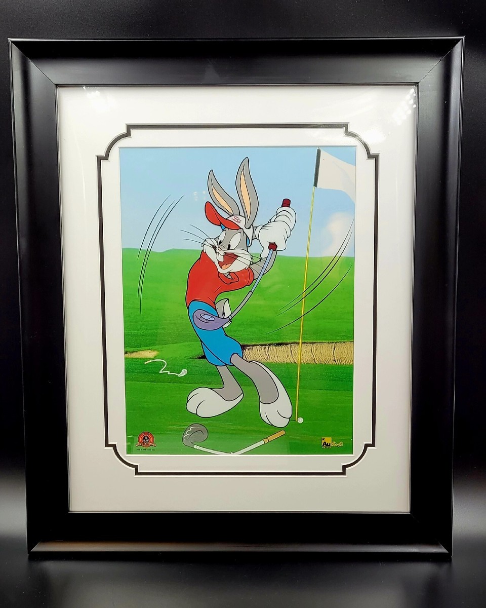 Looney Tunes 2000 Warner Bros Bugs Bunny Golfer Authentic