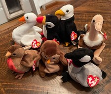 TY Beanie Babies Lot Of Birds