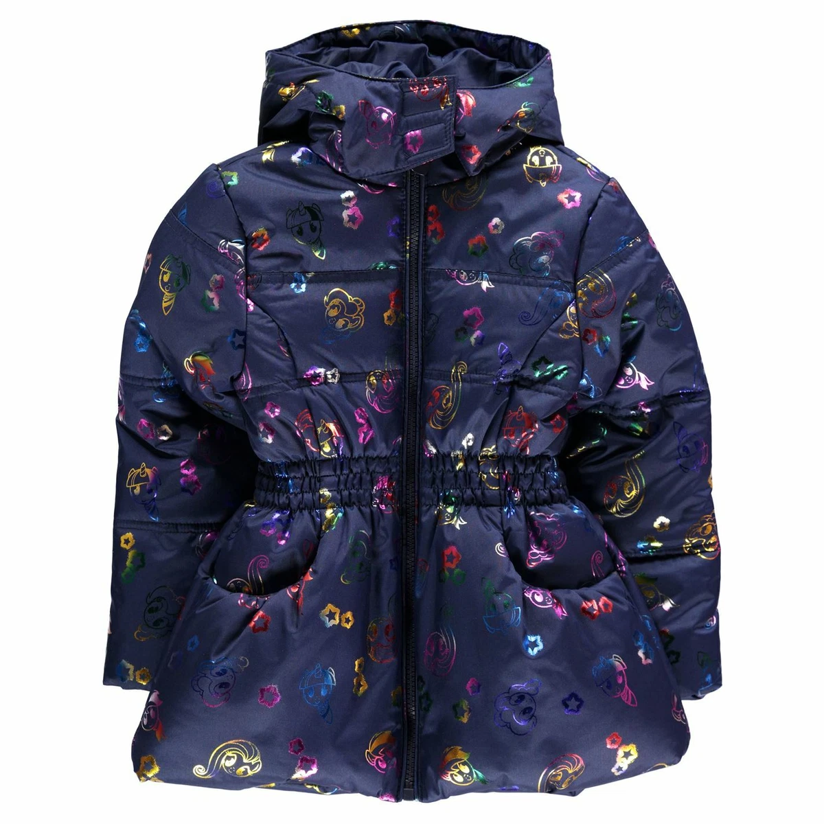 Character padded coat top infant girls