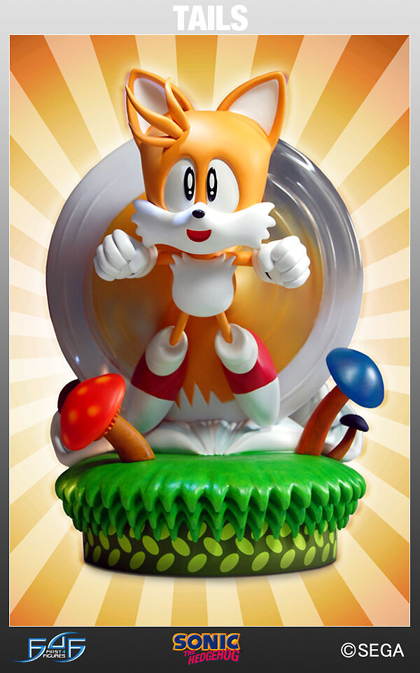 Sonic The Hedgehog Tails Statue