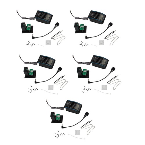 5 Band Acoustic Guitar Preamp EQ Equalizer Piezo Pickup Amplifier LCD