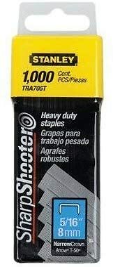 Stanley TRA704T, 1/4-Inch/6mm Heavy Duty Staples, 1000 per Pack (2 Pack) - Picture 1 of 1