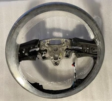 Factory original black leather steering wheel for some 2019+ Chevy trucks/SUVs