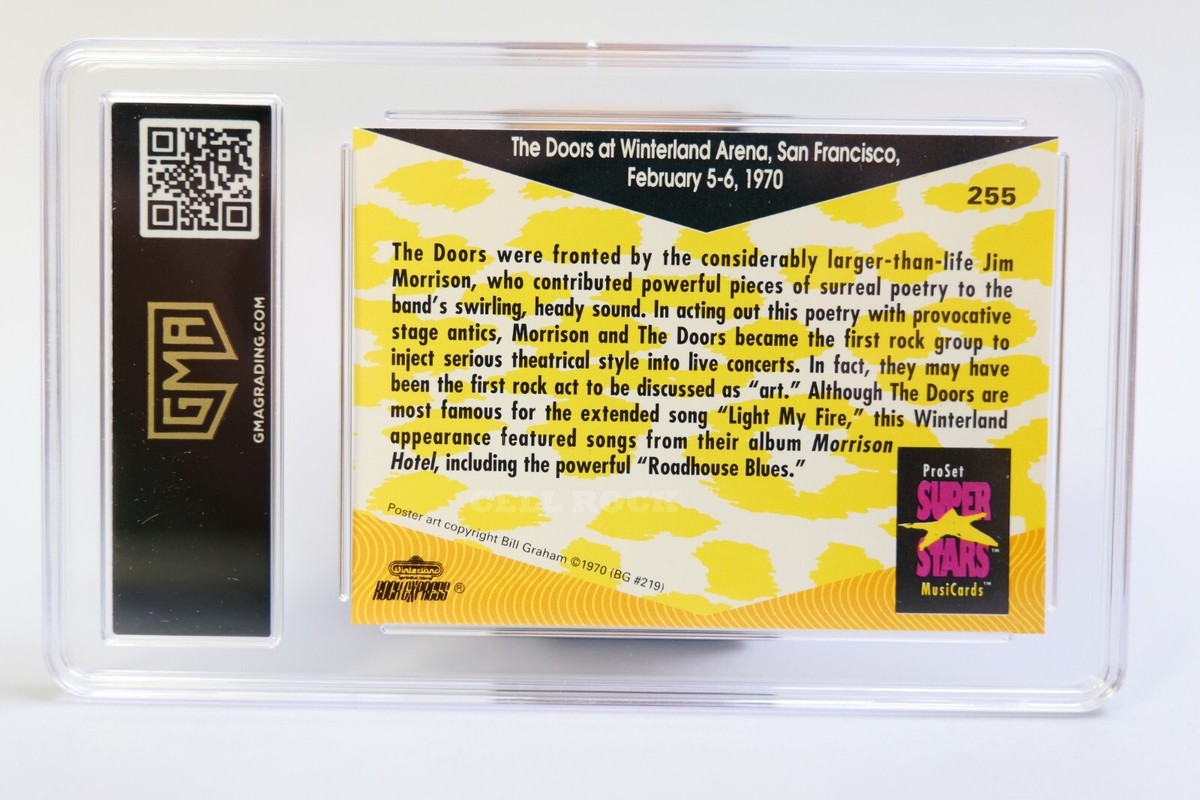 ProSet Music Cards THE DOORS at WINTERLAND ARENA Historical