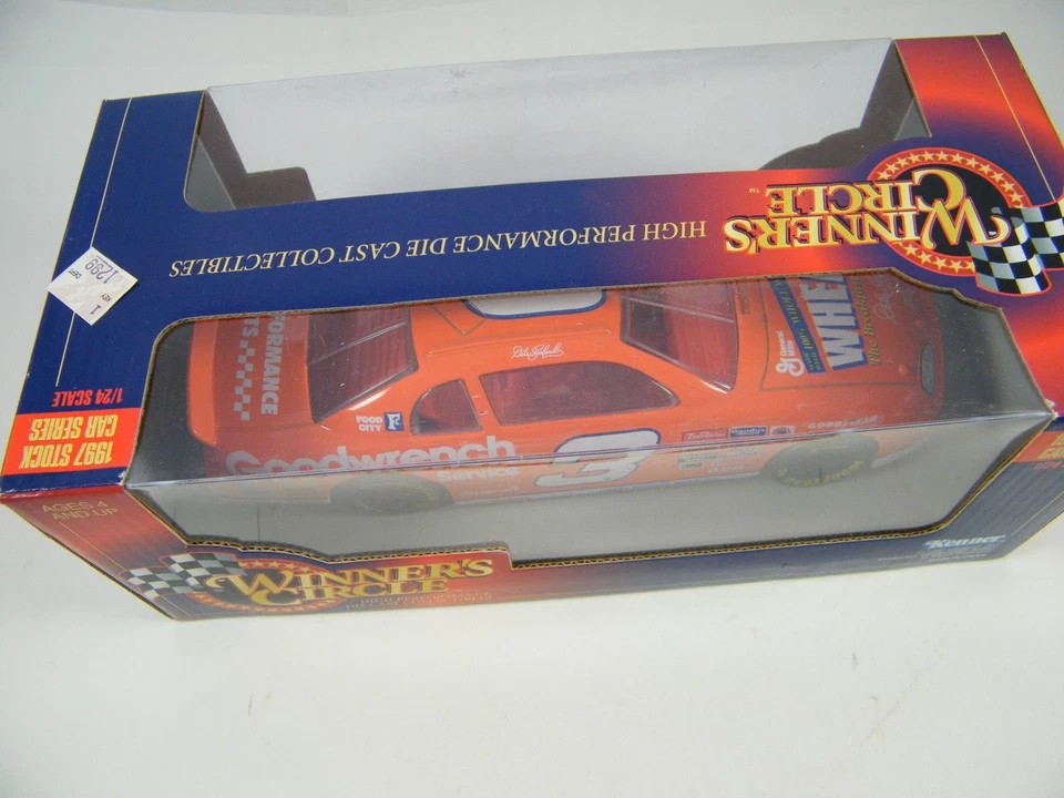 NIB ~ WINNERS CIRCLE ~ 1997 DALE EARNHARDT #3 WHEATIES / GOODWRENCH ~ 1: 24 CAR - Image 4 of 4